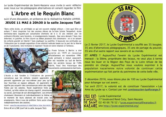 Arbre et requin blanc - Flyer